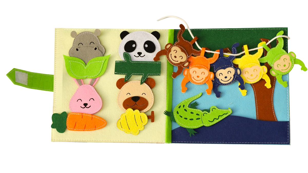 Jungle Quiet Book