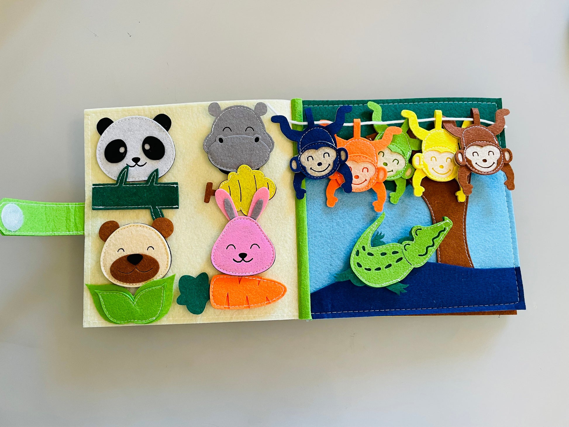 Jungle Quiet Book 